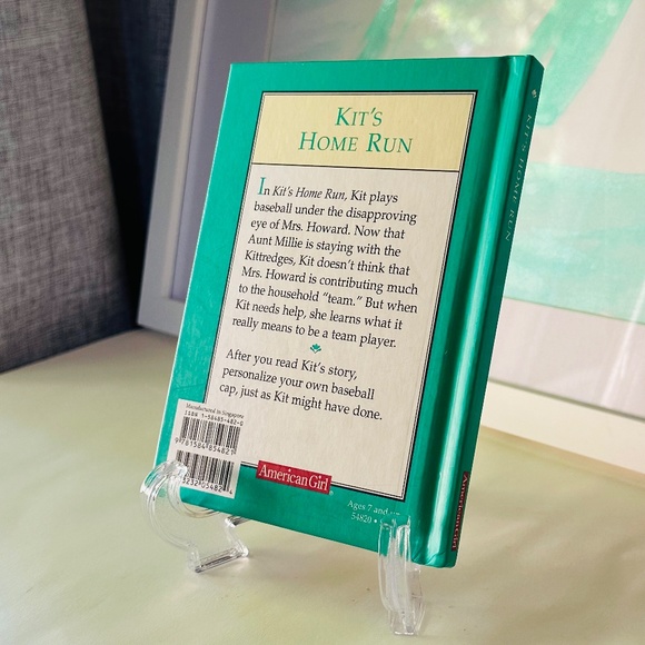 NEW American Girls Short Stories Kit's Home Run Hardcover Book Mini - Picture 3 of 3